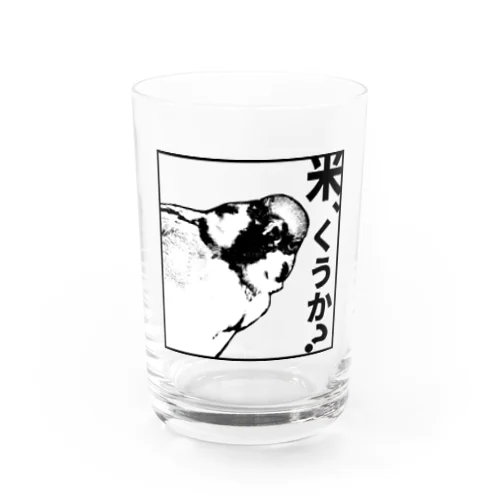 米くうか？-ver.1- Water Glass