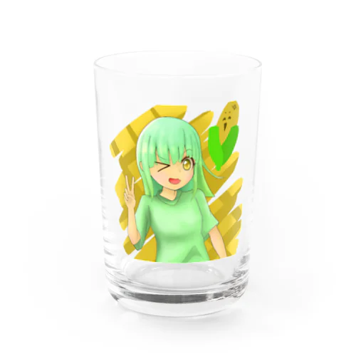 とうもろこ女し Water Glass