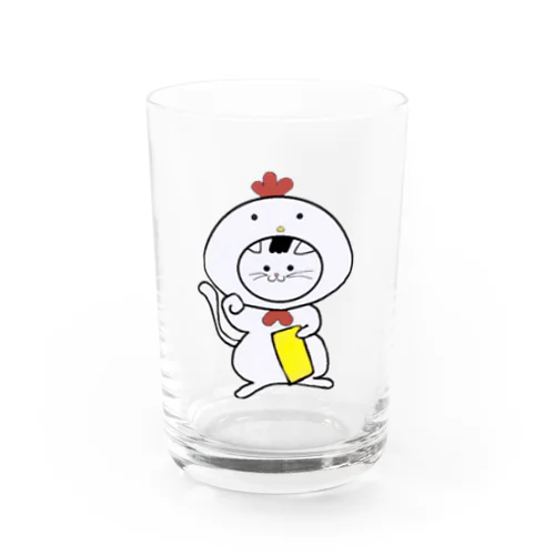 テバにゃん Water Glass