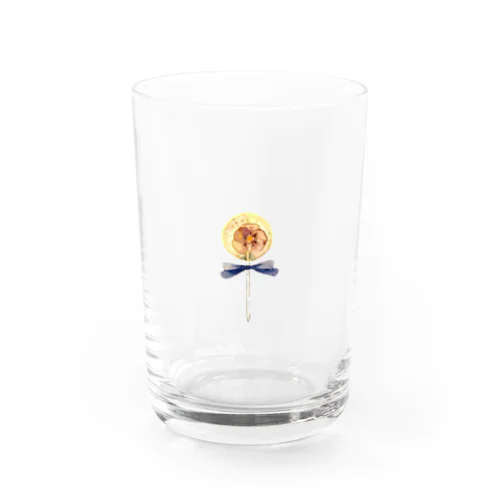 お花のロリポップ Water Glass