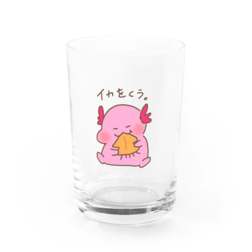 いか食うちびうぱくん Water Glass