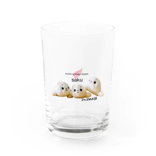 春限定　桜たまふちゃん Water Glass