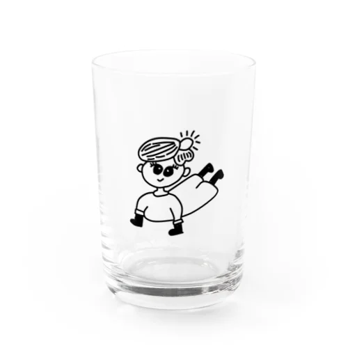 腹這い幼女 Water Glass