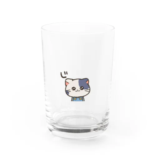 いこまるに見つめられるグラス Water Glass