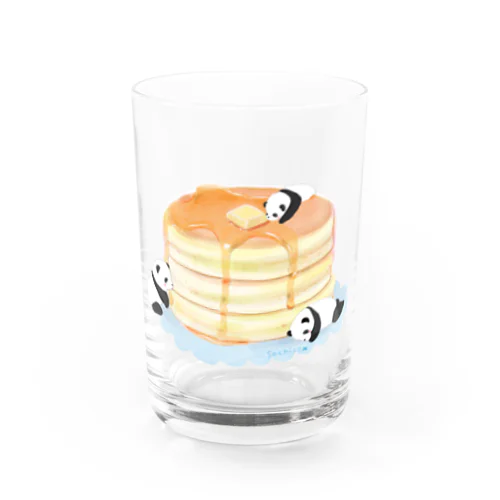 パンケーキパンダちゃん Water Glass