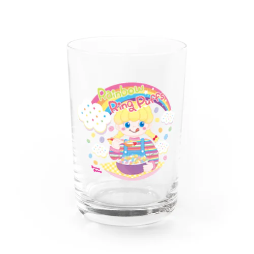 🌈Rainbow Ring Puffs🌈 Water Glass