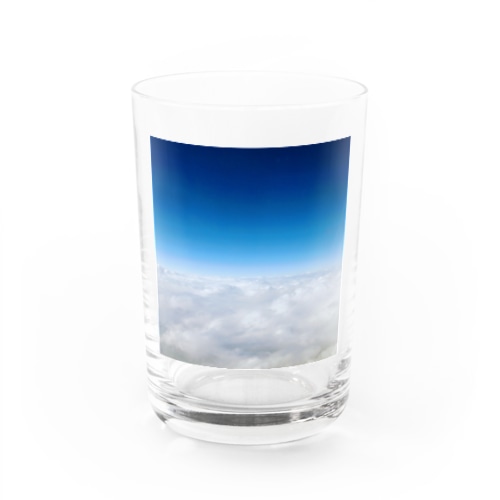 青空と雲 Water Glass