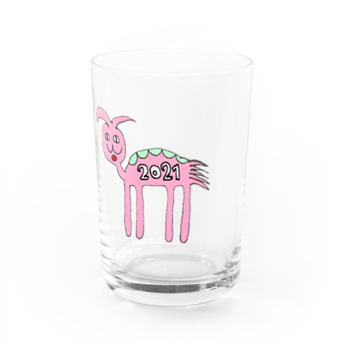 牛ちゃん〜とちおとめバージョン〜 Water Glass