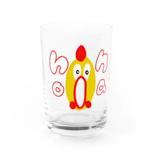 ちきんちゃん Water Glass