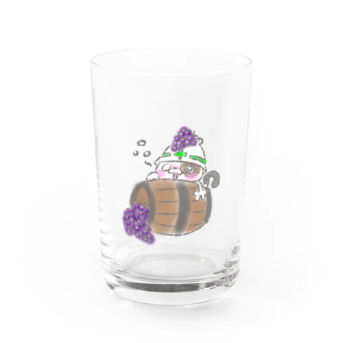 エンジにぁんこ（へべれけ） Water Glass