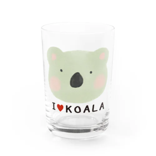 ＩはーとＫＯＡＬＡ Water Glass