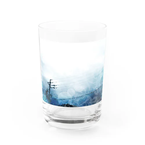 寒そうな空 Water Glass