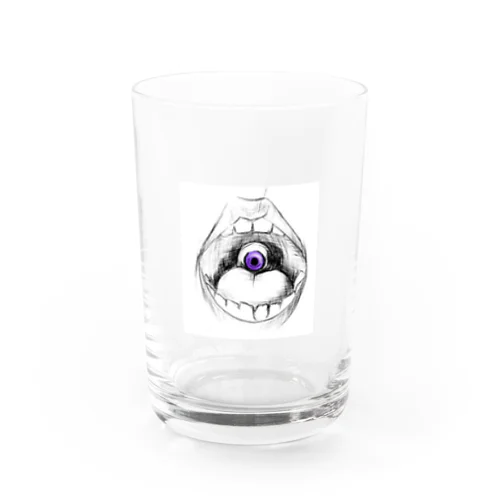 口からこんにちは Water Glass