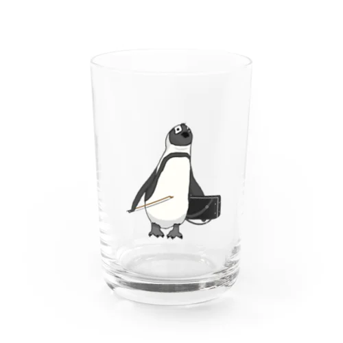 弓をしまい忘れたペンギン Water Glass