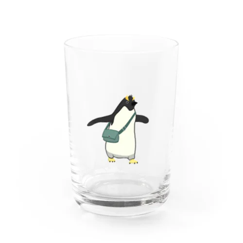 お散歩ペンギン Water Glass