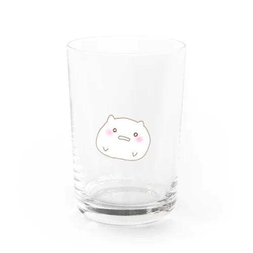 こむぎちゃん Water Glass