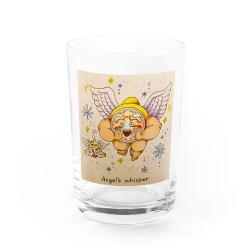 レモネードじいさん天使のささやき Water Glass