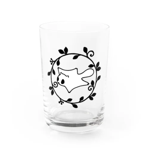 あとりえももんがロゴグラス Water Glass