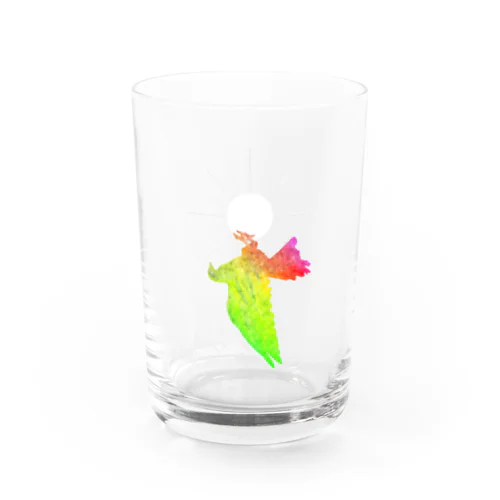 日輪に依存する鳩 Water Glass