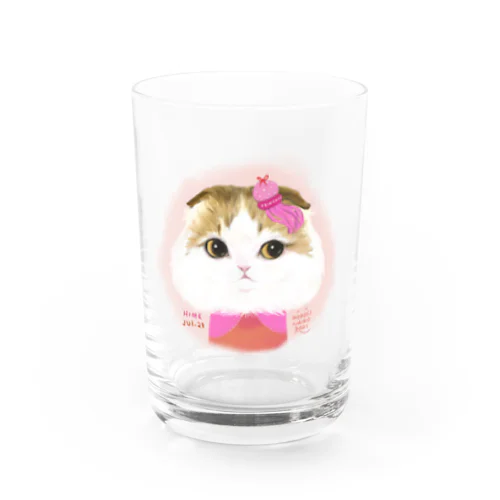 ひめちゃんドアップ Water Glass