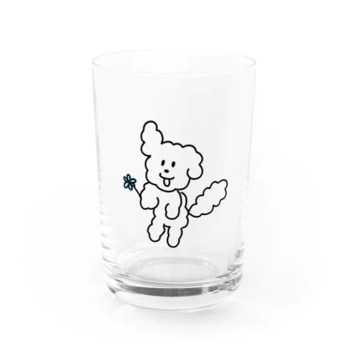 ちびビションくんとはな Water Glass