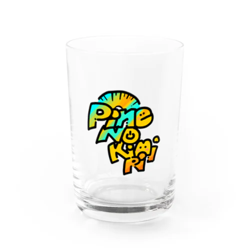 パイナップルの切り身 Water Glass