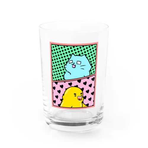 ＰＯＹＯ！あんど　きなこ。 Water Glass