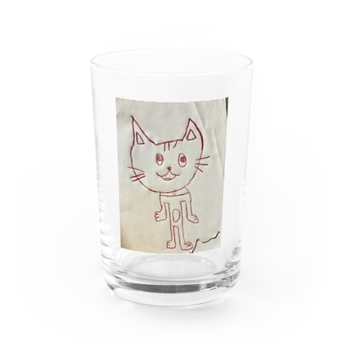 ボクはネコ Water Glass