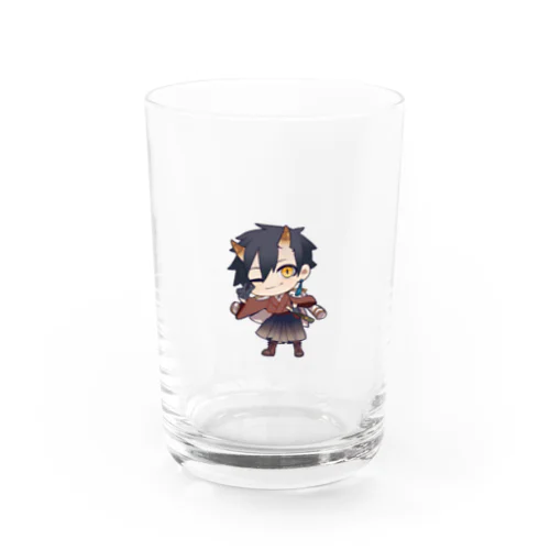 ミニキャラ藤四郎くん Water Glass