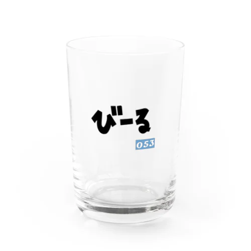 びーる Water Glass