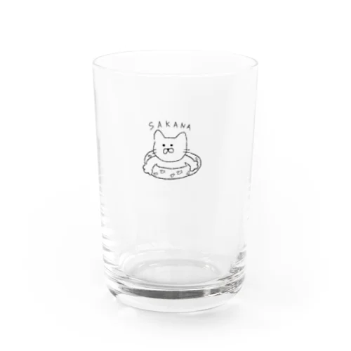 ぷかぷかねこ。 Water Glass