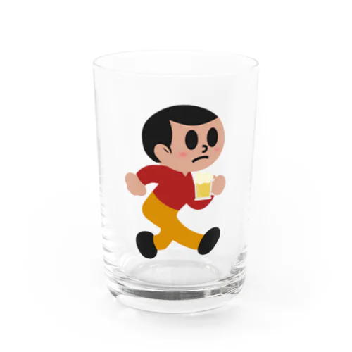 呑み過ぎ坊や Water Glass