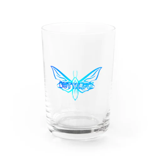 ばたふらい Water Glass