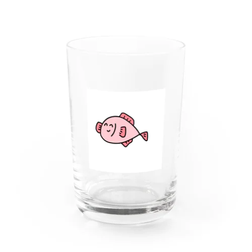 さかな(ピンク) Water Glass