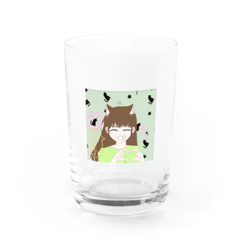 猫キュン！ Water Glass