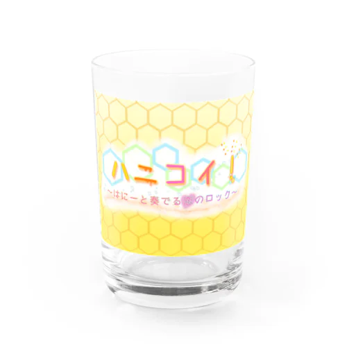 タイトルロゴ(蜂の巣) Water Glass