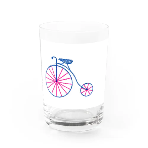 レトロ　自転車 Water Glass