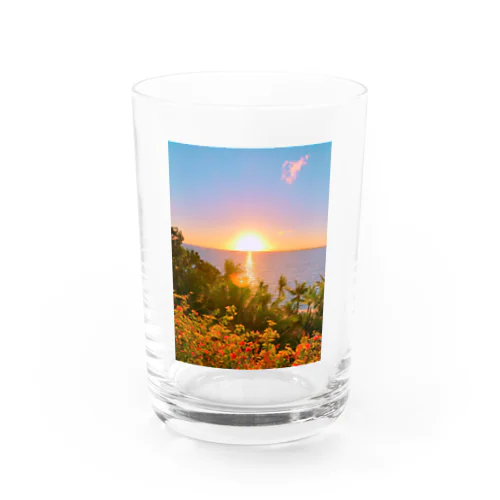 トロピカルsunrise Water Glass