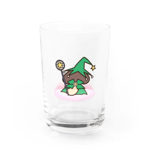 ほし☆しいたけ(グリーン) Water Glass