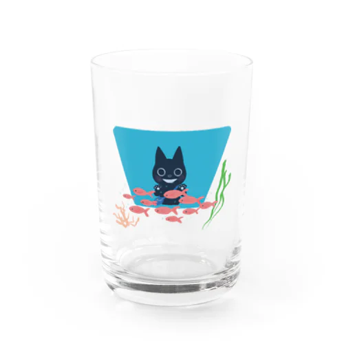 おさかなキラキラ Water Glass