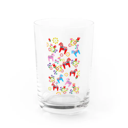 ダーラナホースグッズ Water Glass