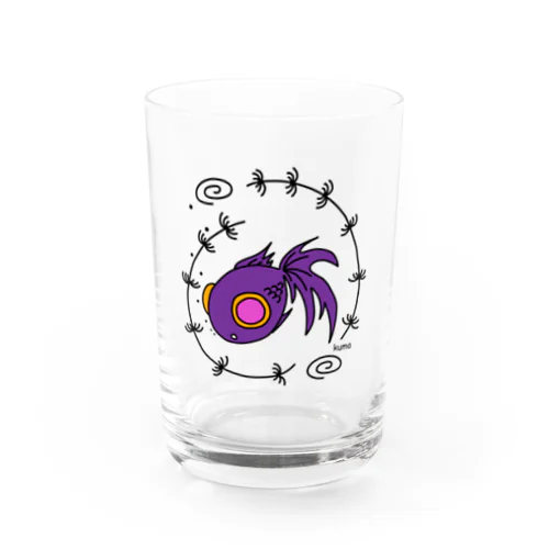 紫魚 グラス