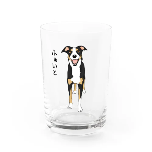 わんこのひと言グラス ふぁいと Water Glass