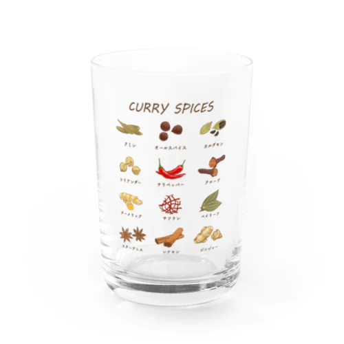 カレースパイス Water Glass