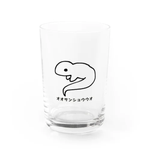 らくがきのおおさんしょううお Water Glass