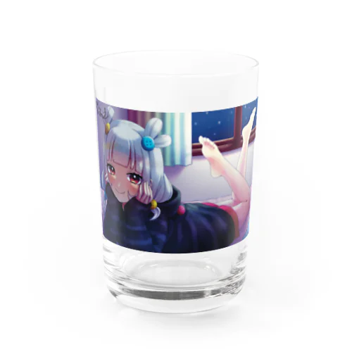 【サイン入り】飴宮むにイラストグッズ Water Glass