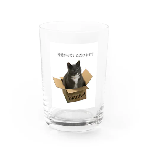 可愛がってくれます？　ブランケット Water Glass