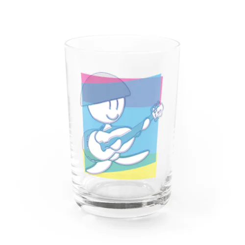 ギタークボちゃんパステル Water Glass