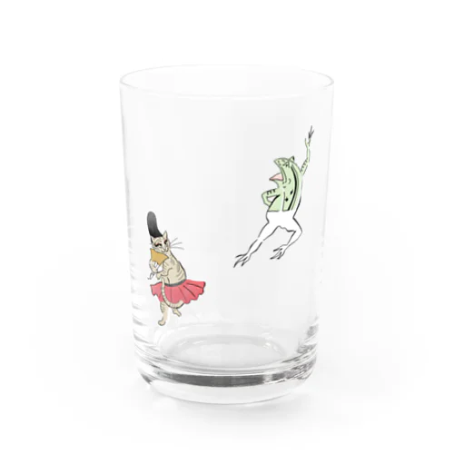 鳥獣戯画バレエ【ドンキホーテ】 Water Glass