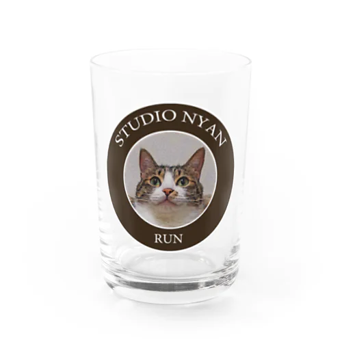 StudioNyan ラン君 Water Glass